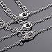 CEALXHENY 3PCS Layered Necklaces for Women Stick Bar Necklace Set Summer Chain Choker Necklaces Silver Minimalist Long Pendant Necklaces for (A Silver)