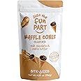 Just The Fun Part, Bite-Size Crispy Mini Waffle Cones with Premium Belgian Chocolate, Great for Snacks, Dessert, Grab & Go - Kosher (Milk Chocolate & Cookie Butter)