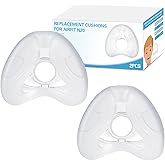 2 Pack Replacement Nasal Cushion for ResMed Airfit N20, Medium, Compatiable with Orignal Airfit N20 Frame & Elbow, Replacement Nasal CPAP Mask Cushion, Soft & Durable