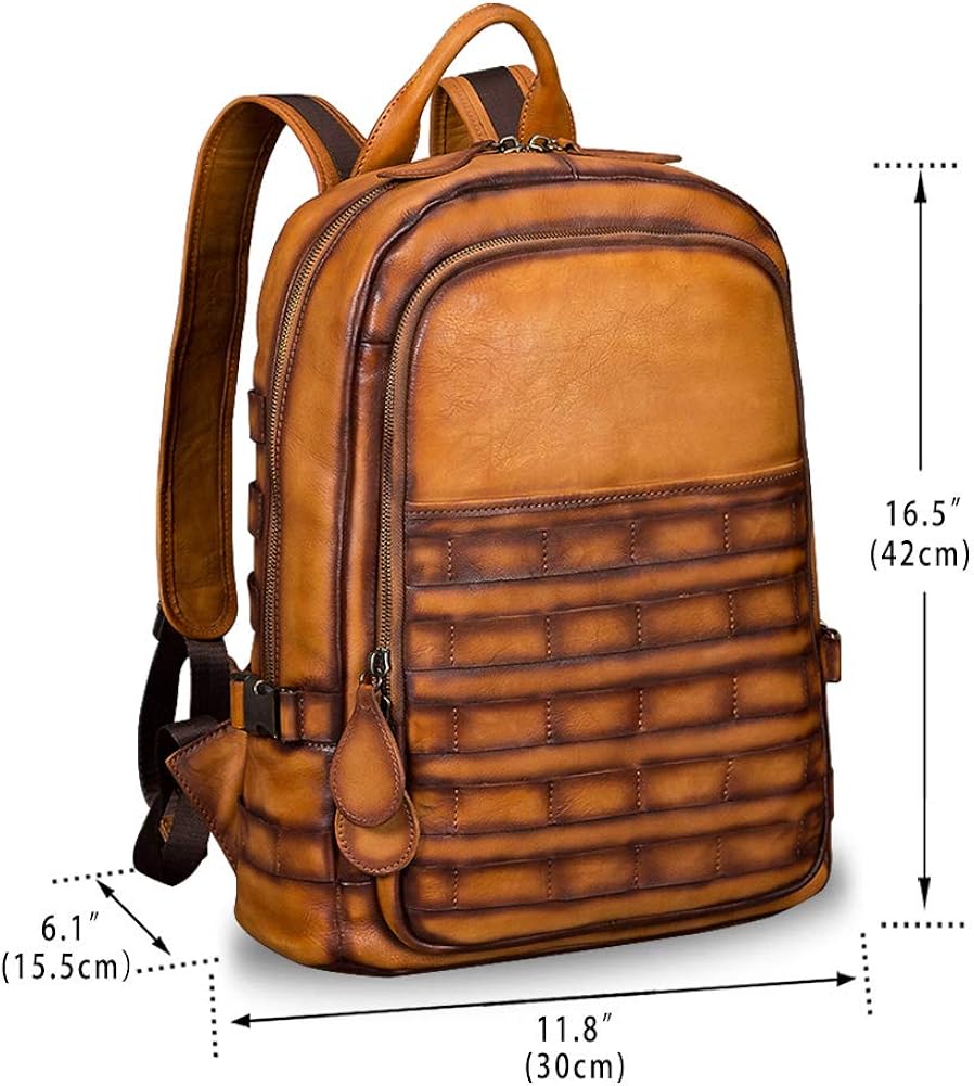 superbreak leather backpack