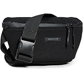 Brevite The Everyday Crossbody, Triple Black, One Size | Compact and secure Crossbody Bag with smart organization and anti-theft design