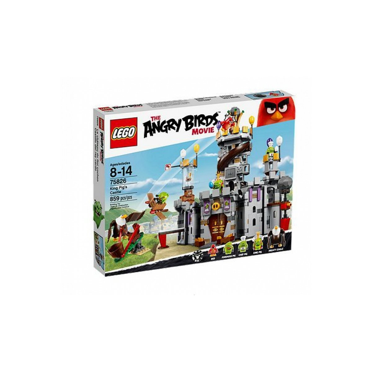 LEGO 75826 Angry Birds King Pig’s Castle Building Set