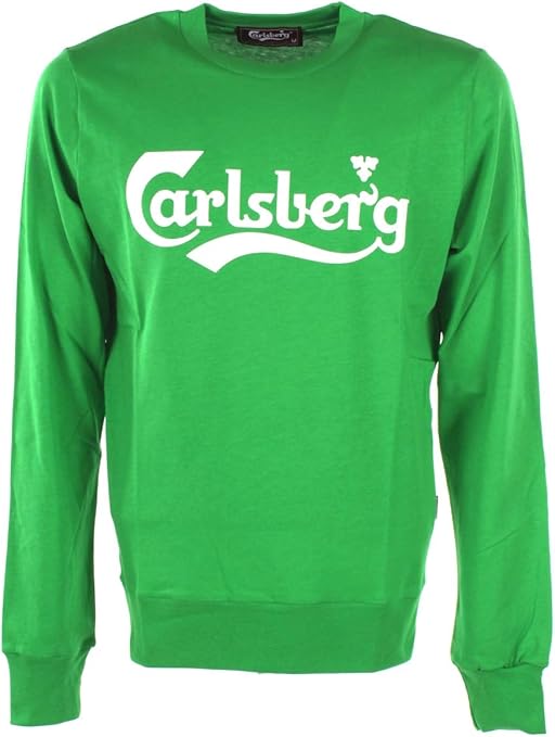 felpa carlsberg verde