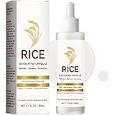 Peel Shot Glow White Rice Peeling Ampoule, Removes Dead Skin Cells, Minimizes Pores, Gentle Exfoliating Face Scrub, Deeply Hydrating & Soothing, For All Skin Types, 2.7 fl oz