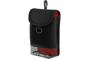 Fiozinx Scuba Diving Gear Bag, Safety SMB Mesh Gear Bag Finger Reel Storage Pocket Carry Case Pouch for Snorkeling Gear & Equipment