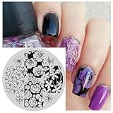 NICOLE DIARY Nail Art Stamp Template Image Stamping Plate NDP-014