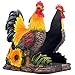 Decorative Rooster Napkin Holder Stand Sculpture for Figurines and Statues As Farm & Country Kitchen Decor Table Centerpieces and Collectible Chicken or Rustic Gifts for Farmers