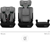 Kinderkraft i-Comfy Car Seat 76-150 cm Dark Gray 5-Point Harness view 3