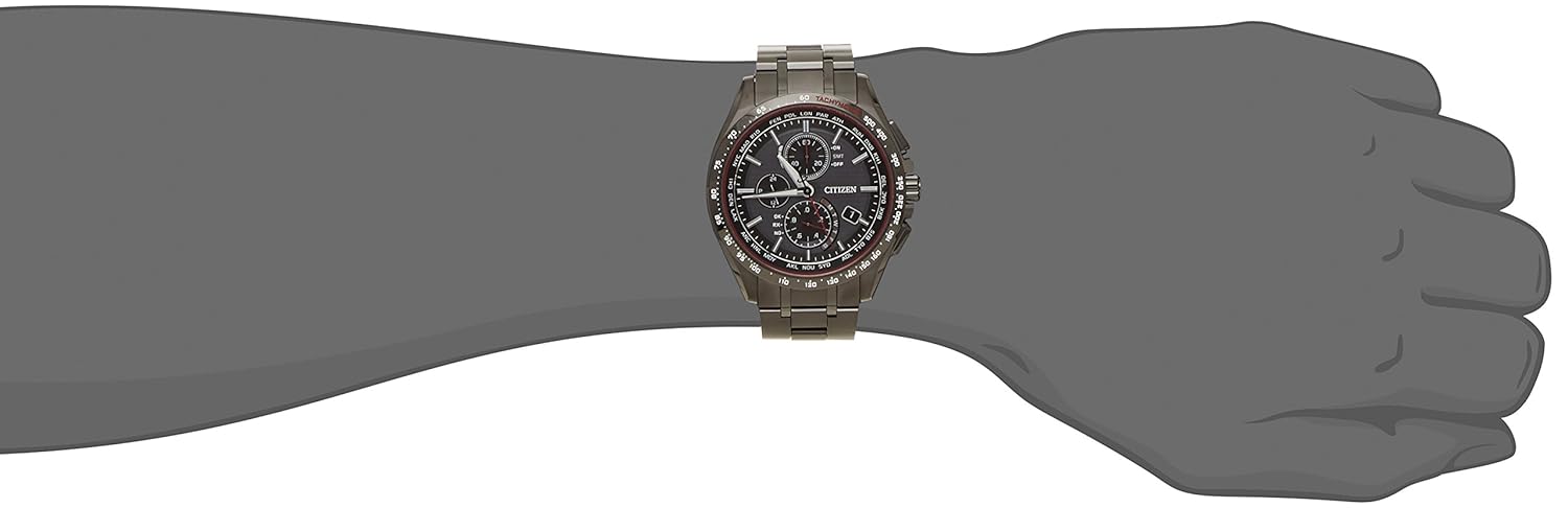 楽天市場 店内ポイント最大62倍 最大2000円offクーポン 本日限定 シチズン アテッサ Citizen Attesa エコドライブ ソーラー 電波時計 腕時計 メンズ ダイレクトフライト ブラックチタン クロノグラフ At8044 56e Neelセレクトショップ みんなのレビュー 口コミ