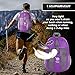 bago Lightweight Small Hiking Backpack for Women and Men - 25L Travel Day Pack - Foldable Hiking Daypack Ultralight for Camping Outdoor Sports - Day Bag Packable Backpack for Travel (Purple)