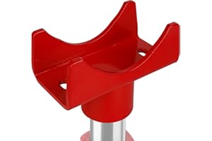 RV Bottle Jack Axle Adapter, Heavy Duty Bottle Jack Axle Cradle Saddle for 2" 3" 4" Round & 2" Square Axle Tubes, Fits ≤1.5" 