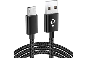 SCOVEE PS4 Controller Charger Cable for Xbox One Controller,Micro USB Cable PS4 Charger Cord for Sony PlayStation 4 DualShock,PS 4 Slim Pro Game Consoles,Braided Micro B Charging Wire for Xbox One S X 6ft