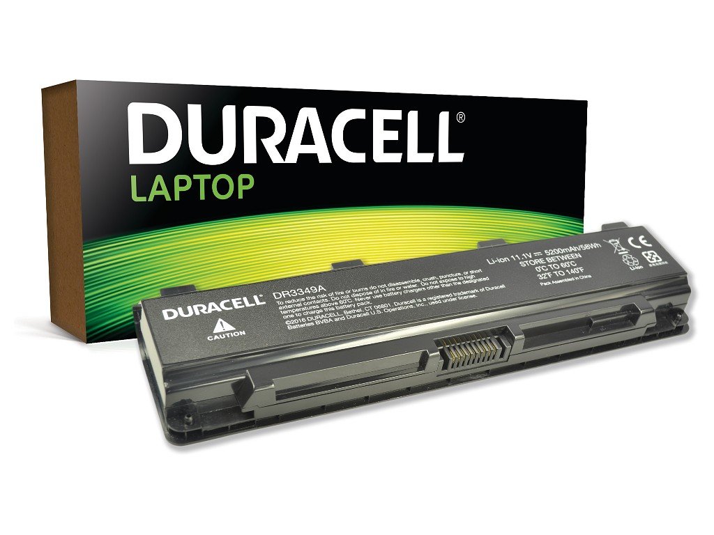 Duracell Original Laptop Battery for Toshiba PA5042U-1BRS - fits Qosmio X870 | Satellite C850 | C855 | C870 | C875 | C875D | L830 | L850 | L855 | L870 Laptops
