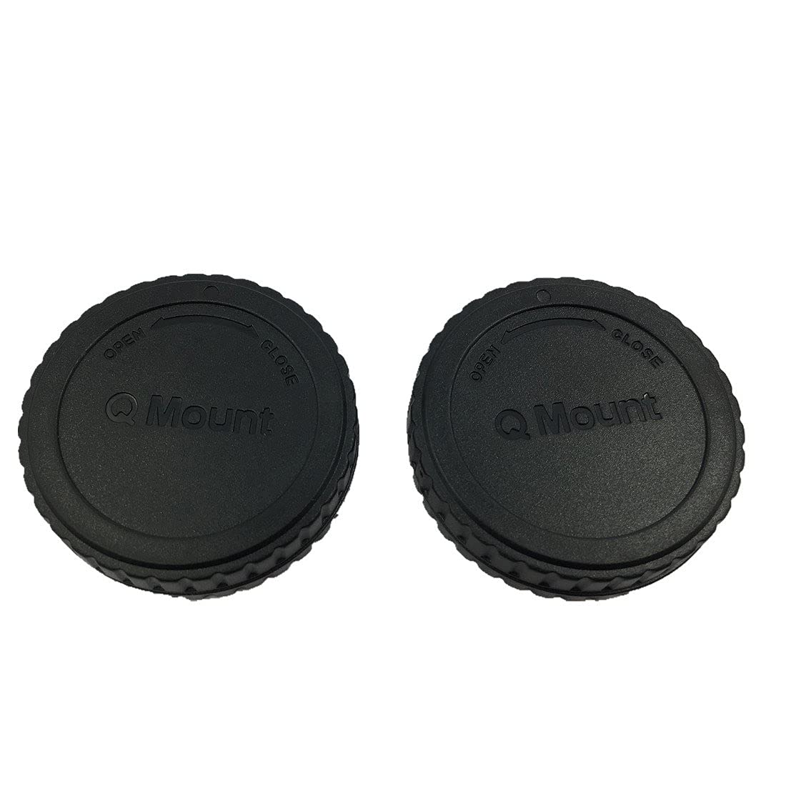 HomyWord 2 PACK Body Cap & Camera Rear Len Cover Set For Pentax Q Mount Q7 Q10 Cameras + Pentax Q Mount Lenses
