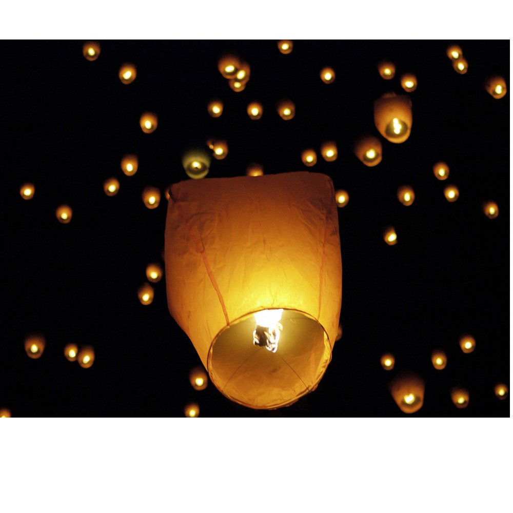 20 Pcs Chinese Sky Fly Fire Paper Lanterns Wish Balloon Wishing Large