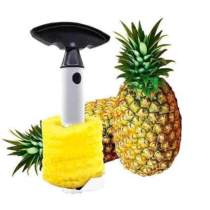 Oulensy /&Uacute;til pi/&ntilde;a pelador de Frutas Corer cortadora de Corte Manual de la Fruta de la pi/&ntilde;a pelador de f/&aacute;cil pelado aparatos Cuchillo de Cocina Accesorios