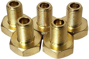 Rema Tip Top AD1 Pack of 5 Large Bore Tire Valve Adapters for OTR, Truck and Farm Tires - Changes Large Bore Valve Stems Down to Standard Bore