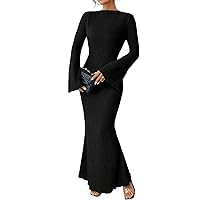 Amazon.com: XXTAXN Women's Cocktail Bodycon Ruffle Sleeveless Formal Midi  Pencil Dress Black : Clothing, Shoes & Jewelry