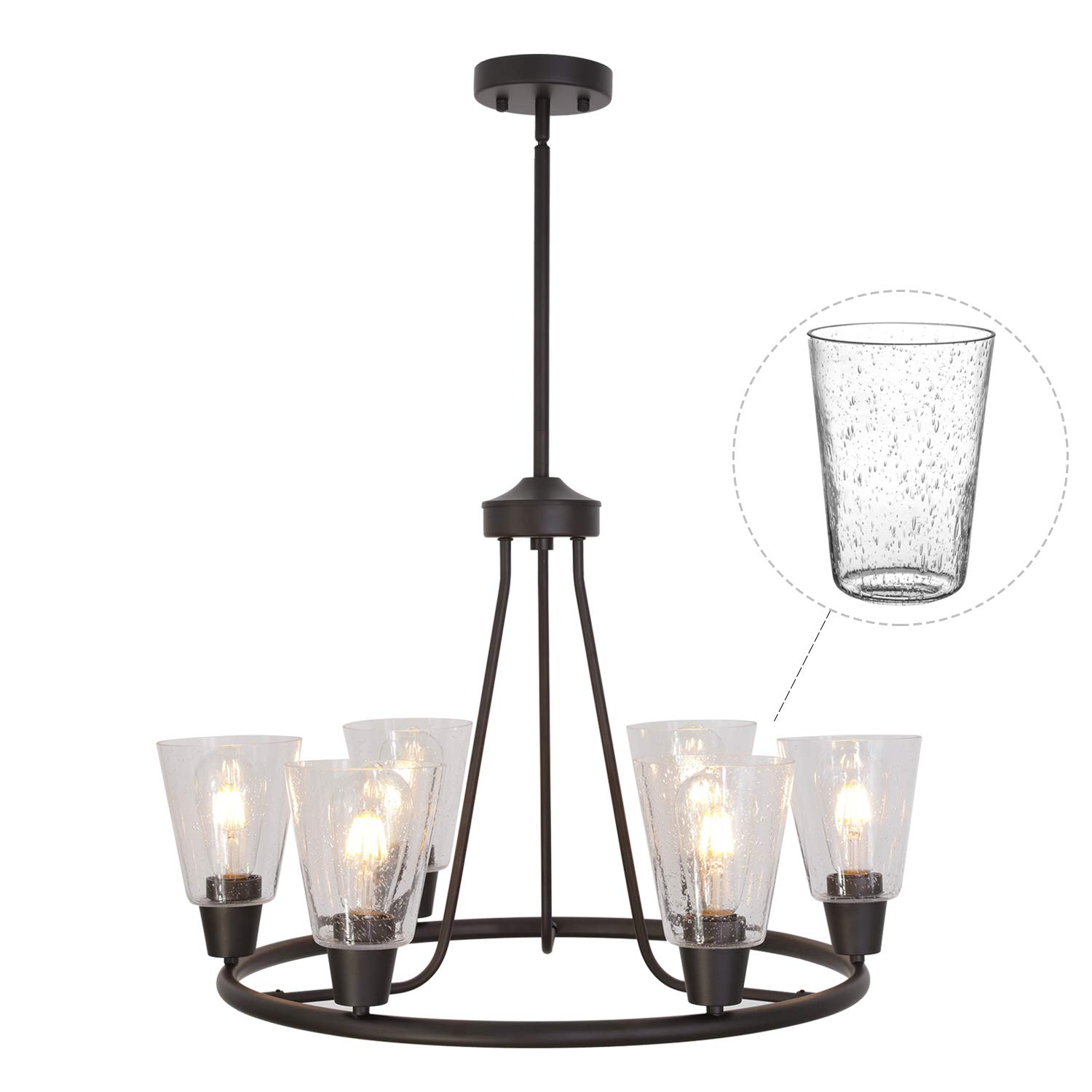 Best Rubbed Bronze Kitchen Lighting