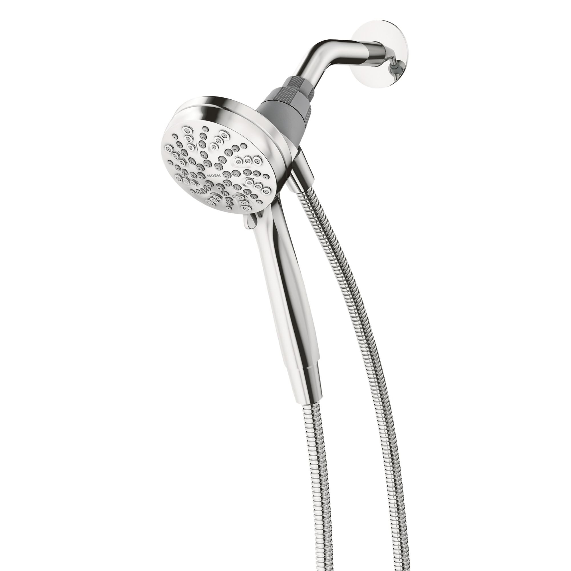 Moen Engage Magnetix Shower Head with Handheld Sprayer, 6 Handheld Shower Head Spray Functions, Chrome Finish, 26100EP