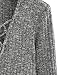 ROMWE Women's Long Sleeve Bodycon Tee Shirt Deep V Neck Lace Up Top