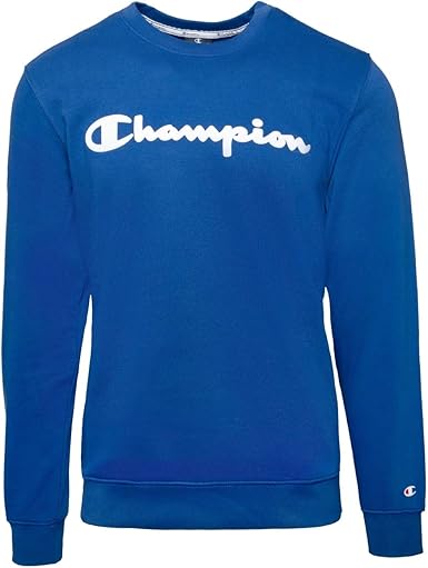 dark blue champion crewneck
