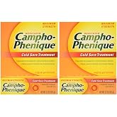 Campho-Phenique Cold Sore Treatment, Maximum Strength, Original Gel Formula, 2 Pack