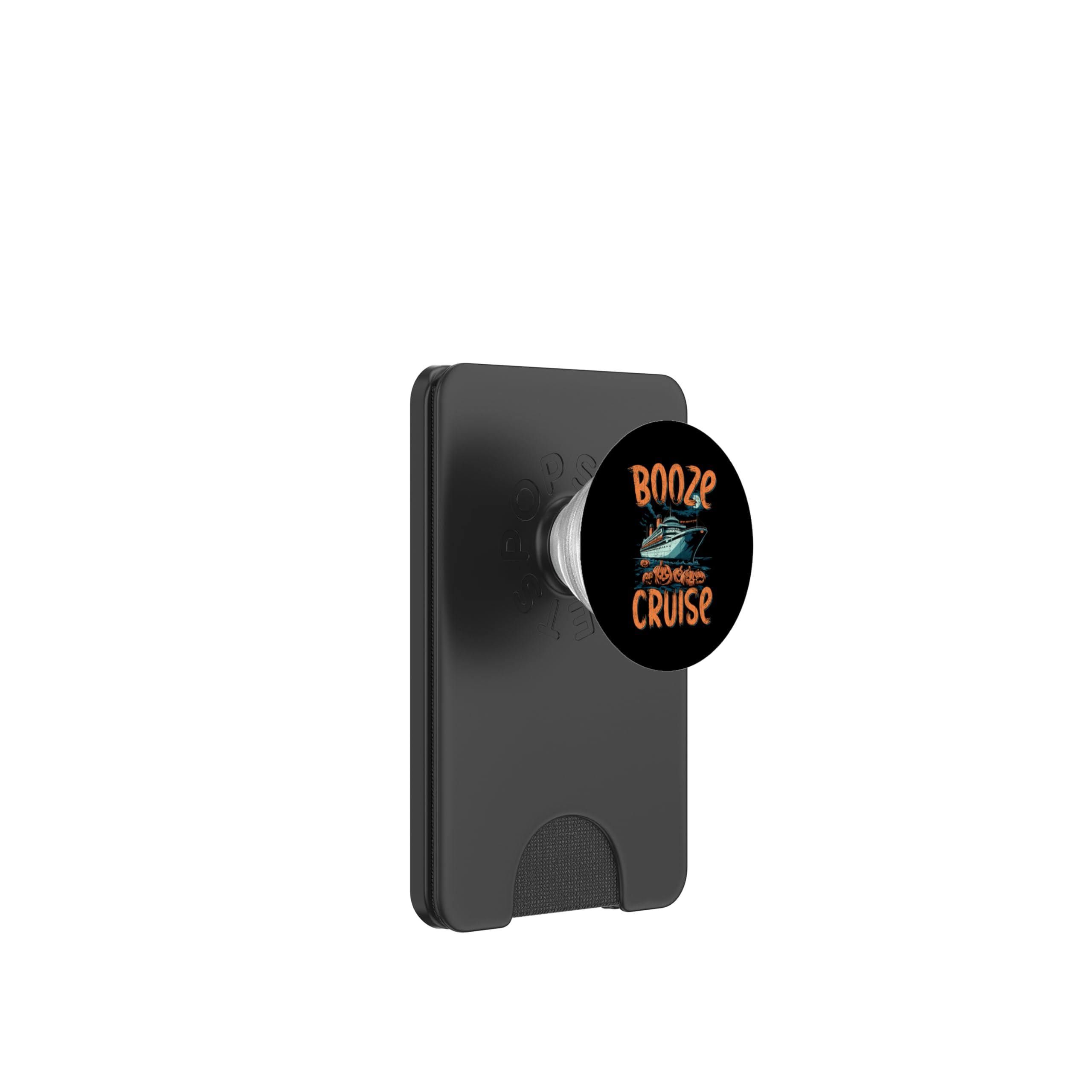 Booze Cruise Halloween Cruise Enthusiasts PopSockets PopWallet for MagSafe