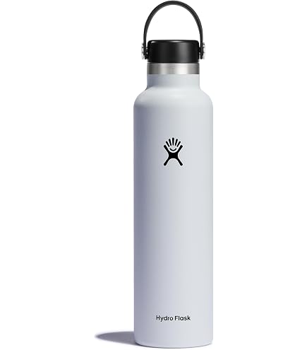 Amazon.com : Hydro Flask 20 oz Wide Mouth Sport Cap Stainless Steel  Reusable Water Bottle Black - Vacuum Insulated, Dishwasher Safe, BPA-Free,  Non-Toxic : Sports & Outdoors