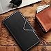 Maxboost iPhone 8 Plus Wallet Case [Folio Style] [Stand Feature] mWallet Apple iPhone 8 Plus (2017) /iPhone 7 Plus [Black] Protective Credit Card Leather Cover [Card Slot+Side Pocket] Magnetic Closure