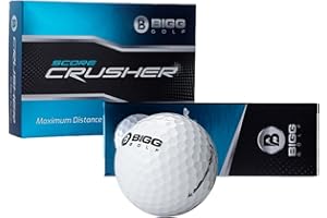 Bigg Golf Score Crusher Distance Golf Balls for Men and Women Balls for Maximum Distance and Straighter Shots | USGA Approved Golf Balls