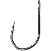 VMC TechSet Siwash Open Eye Short Shank 2X Coastal Black #8/0