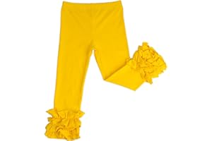HOOLCHEAN Baby Toddler and Little Girls Cotton Ruffle Leggings