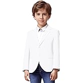 Toddler Kids Boys Blazer Slim Suit Coat Formal Classic Suits Casual Dresswear Royal Blue Sport Coat Business Jacket for Boy