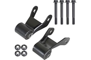 labwork Leaf Spring Rearward Shackle Bracket Kit Replacement for Chevy Avalanche Silverado Suburban Replacement for GMC Sierr