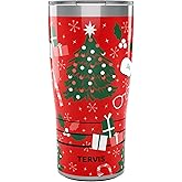 Tervis Traveler Christmas Story Holiday Movie Pattern Triple Walled Insulated Tumbler Travel Cup Keeps Drinks Cold & Hot, 20oz, Stainless Steel