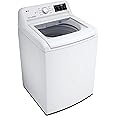 LG WT7100CW 5.2 cu.ft Top Load Washer with 6Motion Technology - 8 Mode(s) - Top Loading - 5.20 ft³ Washer Capacity - 950 Spin Speed (rpm) - 120 V AC Input Voltage - Smart Connect