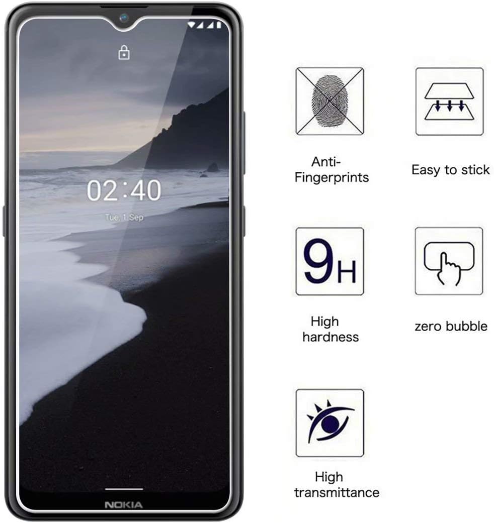 WFTE [2-Pack Screen Protector for Samsung Galaxy A13 4G/5G,Bubble-Free,Dust-Free Premium Tempered Glass Screen Protector - Image 5
