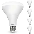Feit Electric BR30 LED Light Bulb, 65W Equivalent, Dimmable, 650 Lumens, E26 Standard Base, 2700K Soft White, 90 CRI, Recessed Can Light Bulbs, 22-Year Lifetime, BR30DM/927CA/4, 4 Pack