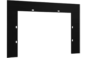 Rodalflame Fireplace Insert Trim Kit for 32.99" W x 24.92" H，Black，B0BBR1HTLN, Only Suitable for Rodalflame Size-Matched Fireplaces