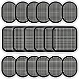 FUZHEN Replacement Gel Pads for All Abdominal Belts, 6 Sets (18 Gel Pads)