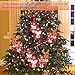 Christmas Jingle Bells Ornament for Home, Christmas Tree, Door,12 PCS Hanging Pendant Decorations, Santa, Snowman, Reindeer, Bear