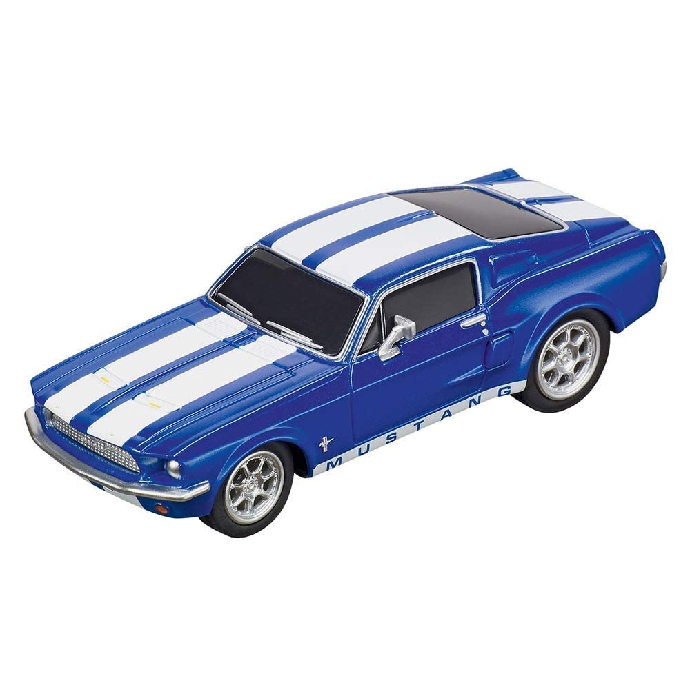 Carrera 20064146 GO!!! Ford Mustang '67-Racing Blue Slot Car, Multicoloured