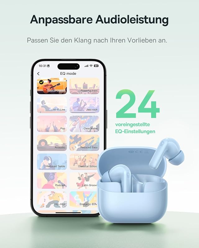 EP10 NC In Ear Kopfhörer Bluetooth Noise Cancelling