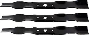USA Mower Blades (3) Mulching for Craftsman 134148 AYP 917532139774, 38" Deck