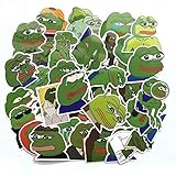 Pepe The Frog 42 PC Vinyl Sticker Decal Set