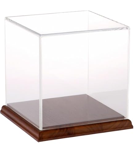 Clear Acrylic Display Case, Self-Assembly Acrylic Box