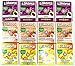 Läkerol Sugarfree Pastilles 3-Flavor Variety: Four 0.8 oz Packages Each of Cassis Black Currant, Raspberry Lemongrass, and Yuzo Citrus in a Gift Box (12 Items Total)