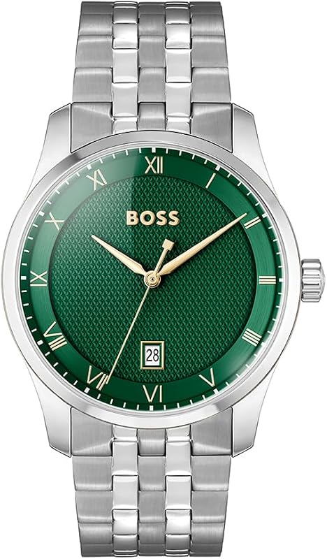 Orologio con Movimento al Quarzo a Tre Lancette da Uomo Collezione PRINCIPLE con Cinturino in Acciaio Inossidabile Argentato - 1514124
