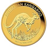 2017 AU Australia Gold Kangaroo (1 oz) $100 Brilliant Uncirculated Perth Mint